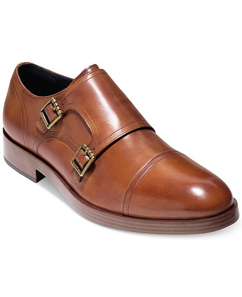 Men's Henry Grand Double-Monk Strap Oxfords Created for Macy's