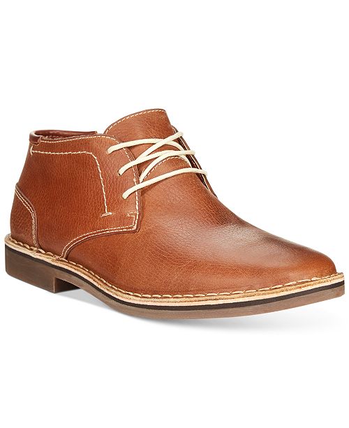 Desert Sun Leather Chukka Boots