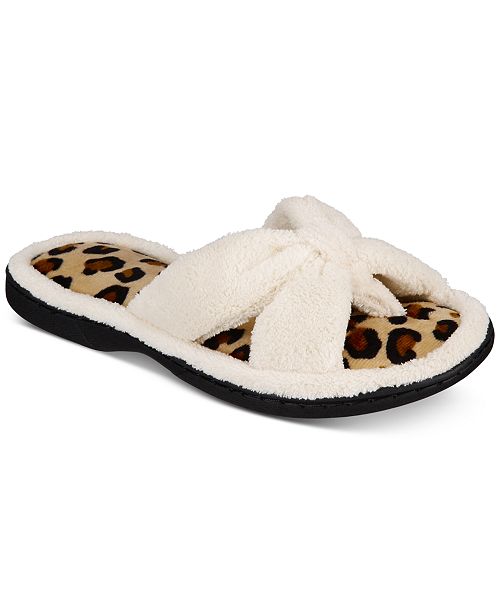 Women's Solid & Leopard-Print Slides