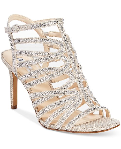 I.N.C. Women's Gawdie Caged Sandals, Created for Macy's