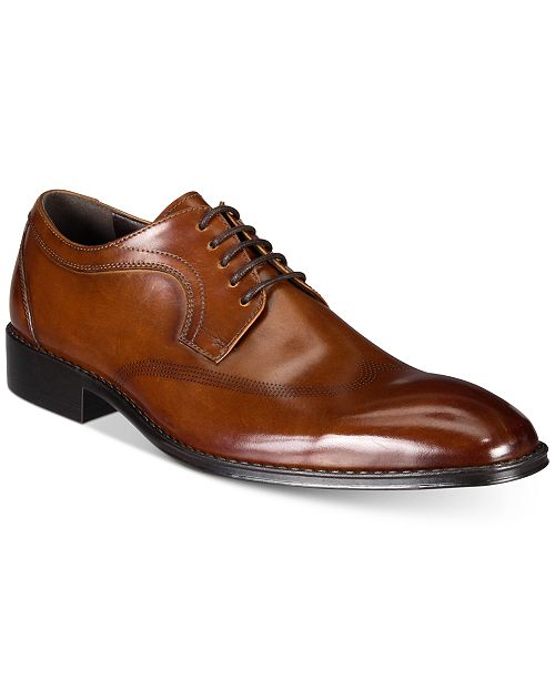 Men's Reason Plain-Toe Wingtip Oxfords