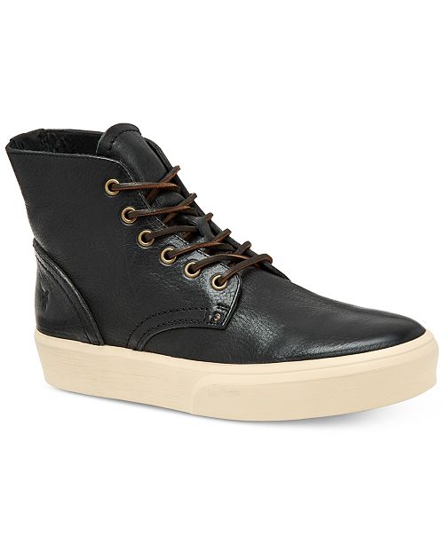 Men's Beacon High-Top Leather Lace Up Sneakers