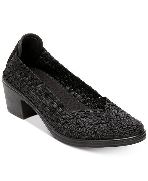 Pree Woven Stretch Pumps