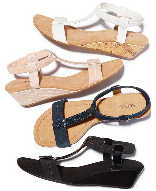 Women's Voyage Wedge Sandals, Created for Macy's