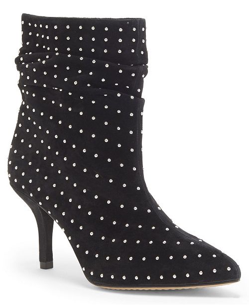 Abriannie Studded Slouch Booties