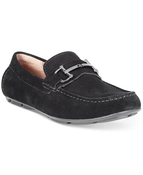 Men's James Suede Driver with Bit, Created for Macy's