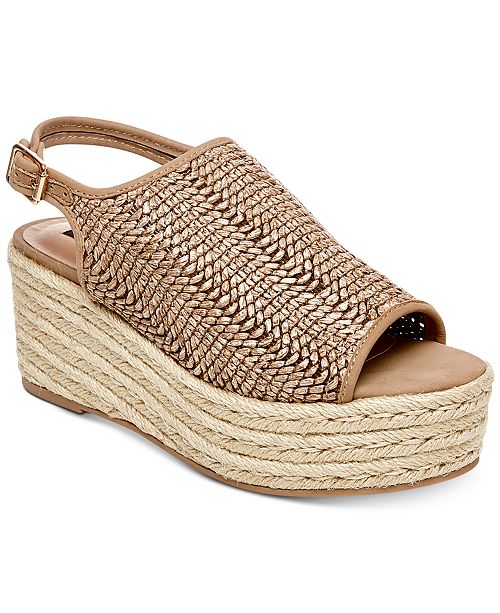 Courage Espadrille Wedge Sandals