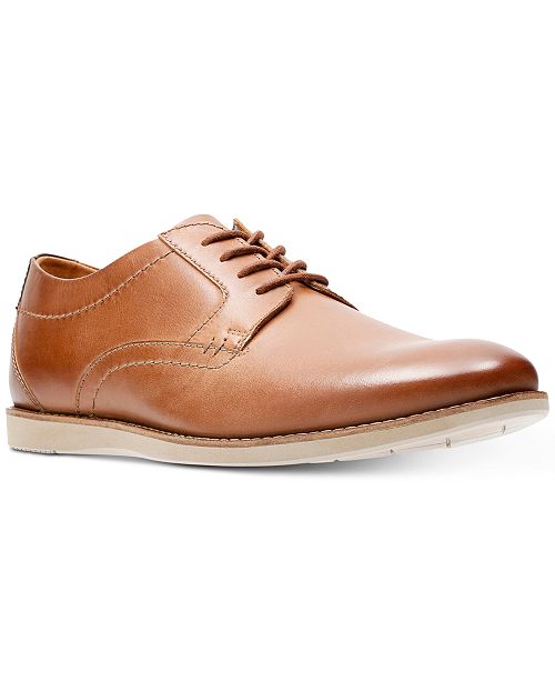 Men's Raharto Leather Plain-Toe Oxfords